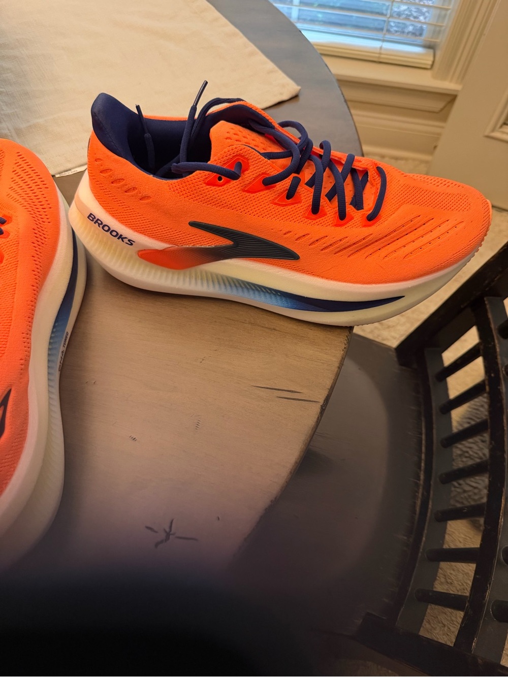 Brooks Men’s Running Shoes Glycerin Max 2- Orange/Blue